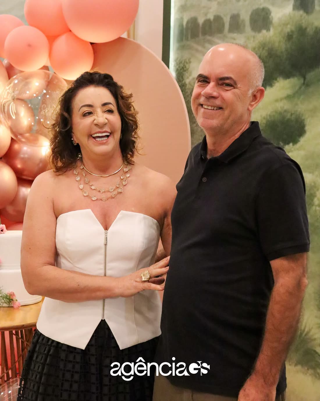 Registro espontâneo de convidados em festa
