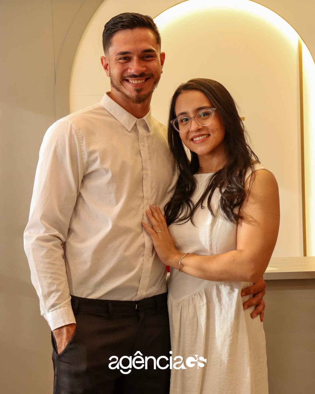 Fotografia profissional de casal em evento