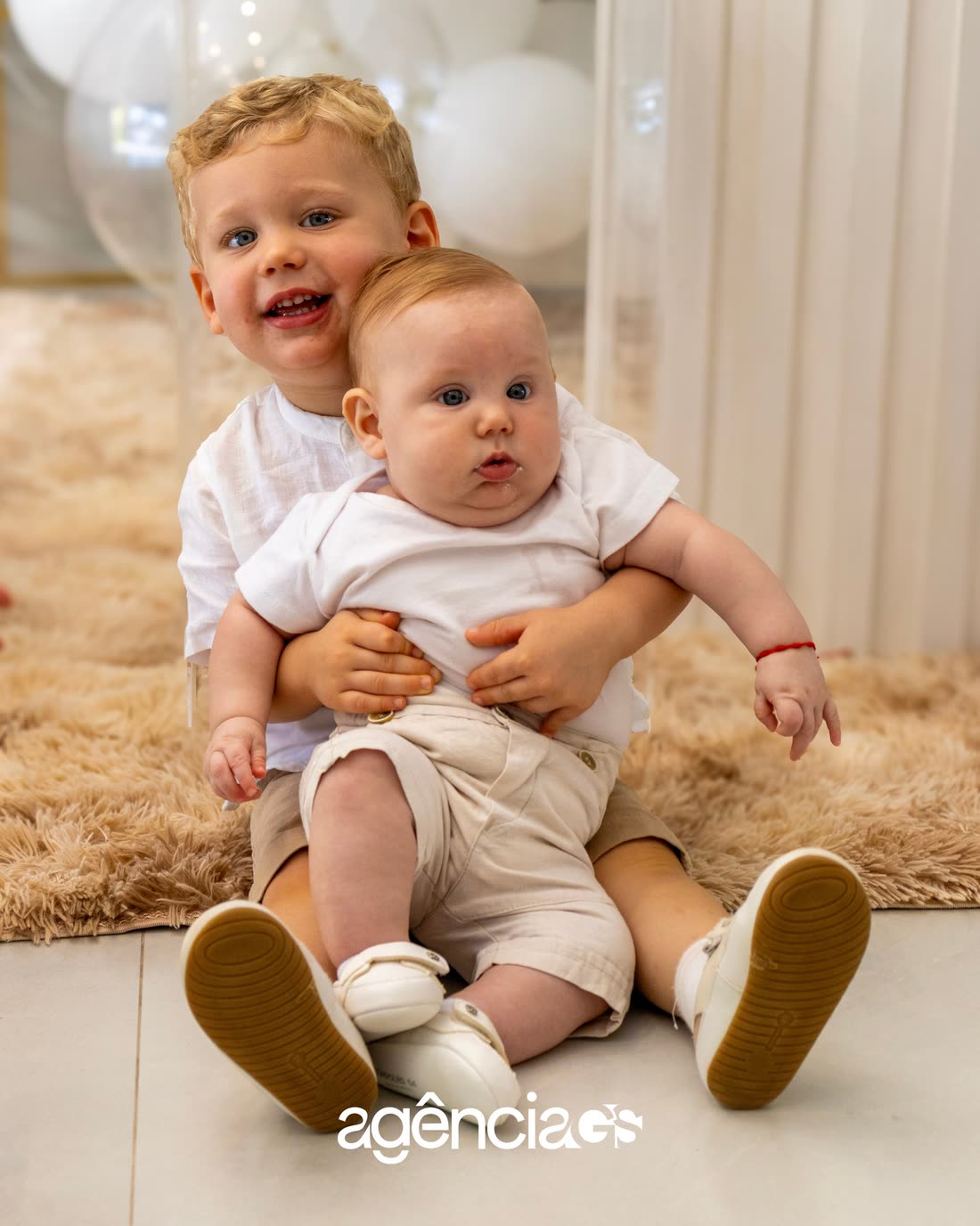 Fotografia infantil em comemoração